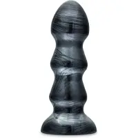 Blush Anaal Plug met Ribbels Jet Jack Carbon