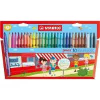 Stabilo Power viltstiften (30 stuks)