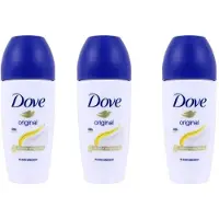 Dove - Deodorant - Roller - Original - 3x 50ml