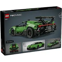 LEGO Technic Groene hyperauto Bugatti Chiron Pur Sport, bouwset, vanaf 9 jaar, kunststof, 771 onderdelen, 1,04 kg