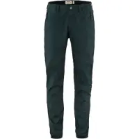 Fjällräven - Wandel- en bergsportkleding - Vardag Trousers M Dark Navy voor Heren - Maat 46 EU - Marine blauw