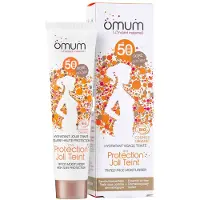 Omum Le Cajoleur Omum Ma Protection Joli Teint Getinte Hydraterende Crème Dorée Spf50 Bio 40 ml Crème