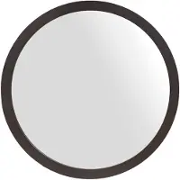 Starfurn Ronde spiegel Dide Bruin Mangohout 80 cm
