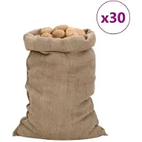 vidaXL Jutezakken 30 stuks 340 g/m² 60x105 cm 100% jute