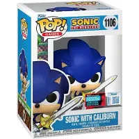 Funko POP! Pop! Sonic: Sonic With Caliburn Figuur Blauw
