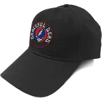 Bengans Grateful Dead - Steal Your Face Logo Baseball pet - Zwart