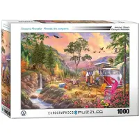 Eurographics puzzel Camper-Paradise - 1000 stukjes natuur.