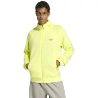 Adidas Sweatvest 'Trefoil Essentials' citroengeel