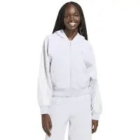 Adidas Sportief sweatvest 'KIT 3-STRIPES FULL ZIP' grijs gemêleerd / wit