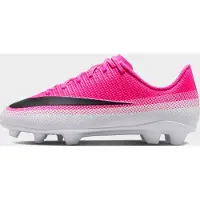 Nike Mercurial Vapor 17 Club Gras / Kunstgras Voetbalschoenen (MG) Kids Felroze Wit Zwart