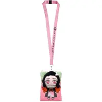 MONOGRAM Int. Demon Slayer: Kimetsu no Yaiba Lanyard Nezuko Deluxe met Pouch Card Holder Keyrings