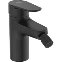Ideal standard ALU+ - Bidetkraan met Click-Clack uitloop, BlueStart, zijdezwart BE132XG