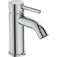 Ideal standard wastafelmengkraan Ceraline, zonder afvoer, uitloop 100mm, model BC268AA, chroom