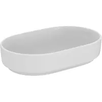 Ideal standard i.Life O - Opzetwastafel 60x38 cm, zonder overloop, wit T573101