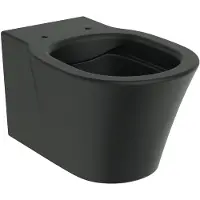 Ideal standard Connect Air - Hangend toilet Rimless, zwart E2288V3