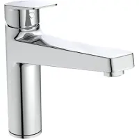 Ideal standard IS Keukenmengkraan Ceraplan met uitloop, lengte 210 mm, voor montage voor het raam, chroom