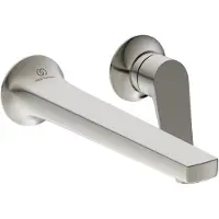 Ideal standard La Dolce Vita - Inbouw wastafelkraan, 2-gats installatie, Silver Storm BD957GN