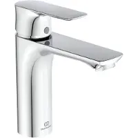 Ideal standard wastafelkraan Connect Air zonder afvoerset Grande, uitloop 125 mm A7055AA chroom