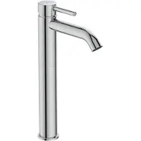 Ideal standard wastafelmengkraan Ceraline, verlengde voet, uitloop 150mm, model BC194AA, chroom