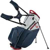 Big Max Aqua Hybrid 4 Standbag Navy/White/Red
