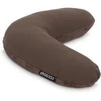Snoozzz Voedingskussen Small met afneembare hoes - Fiber vulling - 120 cm - Teddy Espresso