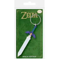 Pyramide The Legends Of Zelda Master Sword - Rubberen Sleutelhanger