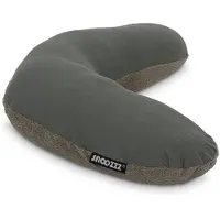 Snoozzz Voedingskussen Small met afneembare hoes - Fiber vulling - 120 cm - Teddy Olive