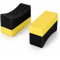 Rush Curved Rubber Care Applicator - 2-pack