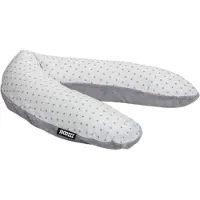 Snoozzz Zwangerschapskussen Zijslaapkussen Lichaamskussen - 185 cm - microparel vulling- luxe draagtas - wasbare hoes - Mini Ster Teddy