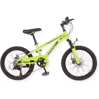 Buxibo - Fiets Austin - Kinder Mountainbike - 7 Versnellingen - 20 Inch - Groen