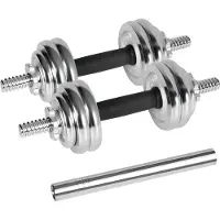 Rebel Rba-2326-15 Dumbbell 15 Kg Zilver 15 kg