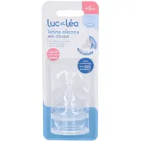 Luc et Léa Ergosense Anti-Colic Siliconen Spenen Vanaf 6 Maanden 2 Spenen