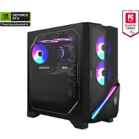 MSI MPG Infinite Z3 X3D 9NVRR7-487AT Desktop AMD Ryzen 7 9800X3D, 64 GB DDR5 RAM, 2 TB M.2 SSD, GeForce RTX 5080 SHADOW 3X OC (16 GB GDDR7), Windows 11 Home