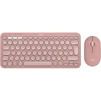 Logitech Pebble 2 Combo Qwerty Roze