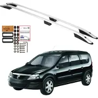 Erkul Dakrails voor Dacia Logan MCV Mk1 van 2007 tot 2013, gemaakt van duurzaam aluminium.