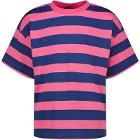 Vingino T-shirt Basic-Tee Stripe Meisje Roze 176