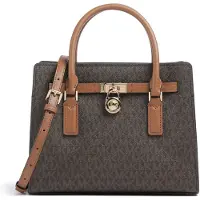 Michael Kors Dames Kleine bruine Hamilton tas (OSFA), Casual, PVC 30T6GNXS1B