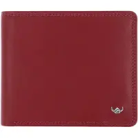 Golden Head Leren portemonnee Polo RFID Protect Scheintasche 1162 Rot donkerrood
