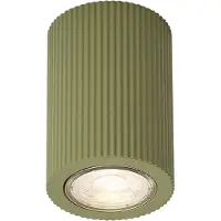 QAZQA Set van 4 retro plafondspots groen - Sprawl