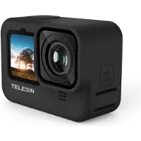Telesin Protective Cover Siliconen For Gopro 9/10/11/12 - Black