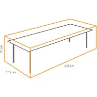 Winza | Tafelhoes Premium 245 x 105 x 75 cm