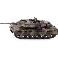 Siku tank speelgoedvoertuig 1:87 met metaal en camouflagekleuren.