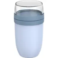 Mepal Lunchpot Ellipse 2-delig Blauw D 10,7 H 20 Cm