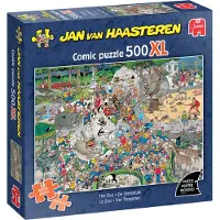 Jan van Haasteren 500XL - De Dierentuin - Puzzel 500 stukjes volwassenen - Legpuzzels