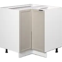 Vicco Hoekkast Fame-Line GrijsBeige 80.5 cm zonder werkblad, Model 50425