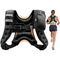 Vevor Gewichtsvest 3,68 kg Trainingsvest met reflecterende strepen
