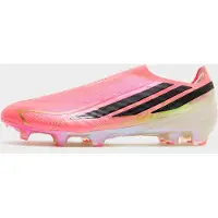 Adidas F50 Hyperfast Elite Veterloze Gras Voetbalschoenen (FG) Felroze Zwart Goud Wit