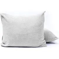 Sleeptime Kussenslopen Teddy: 2-PACK - Grijs Title