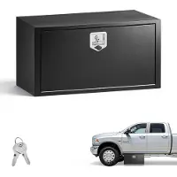 Vevor Truck Onderbouw Opbergbox 914 x 457 x 457 mm Koudgewalst Staal Waterdichte Gereedschapskist met T-handgreep en Slot voor Vrachtwagens