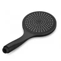Hotbath Ace AC370 handdouche velvet 13cm rond geborsteld zwart PVD